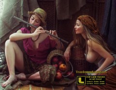 Tranh Sơn Dầu Thiếu Nữ Khỏa Thân Nghệ Thuật  (41)